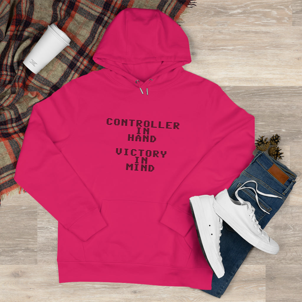 Controller in Hand Victory in Mind Hoodie | Gamer Bee Graphic
