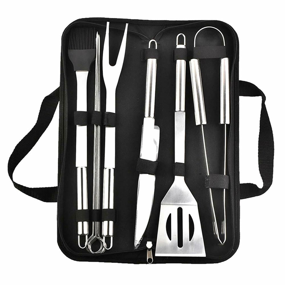 9-piece grill tool set in bag