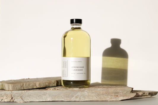 LEMONGRASS + LAVENDER BATH + SHOWER OIL