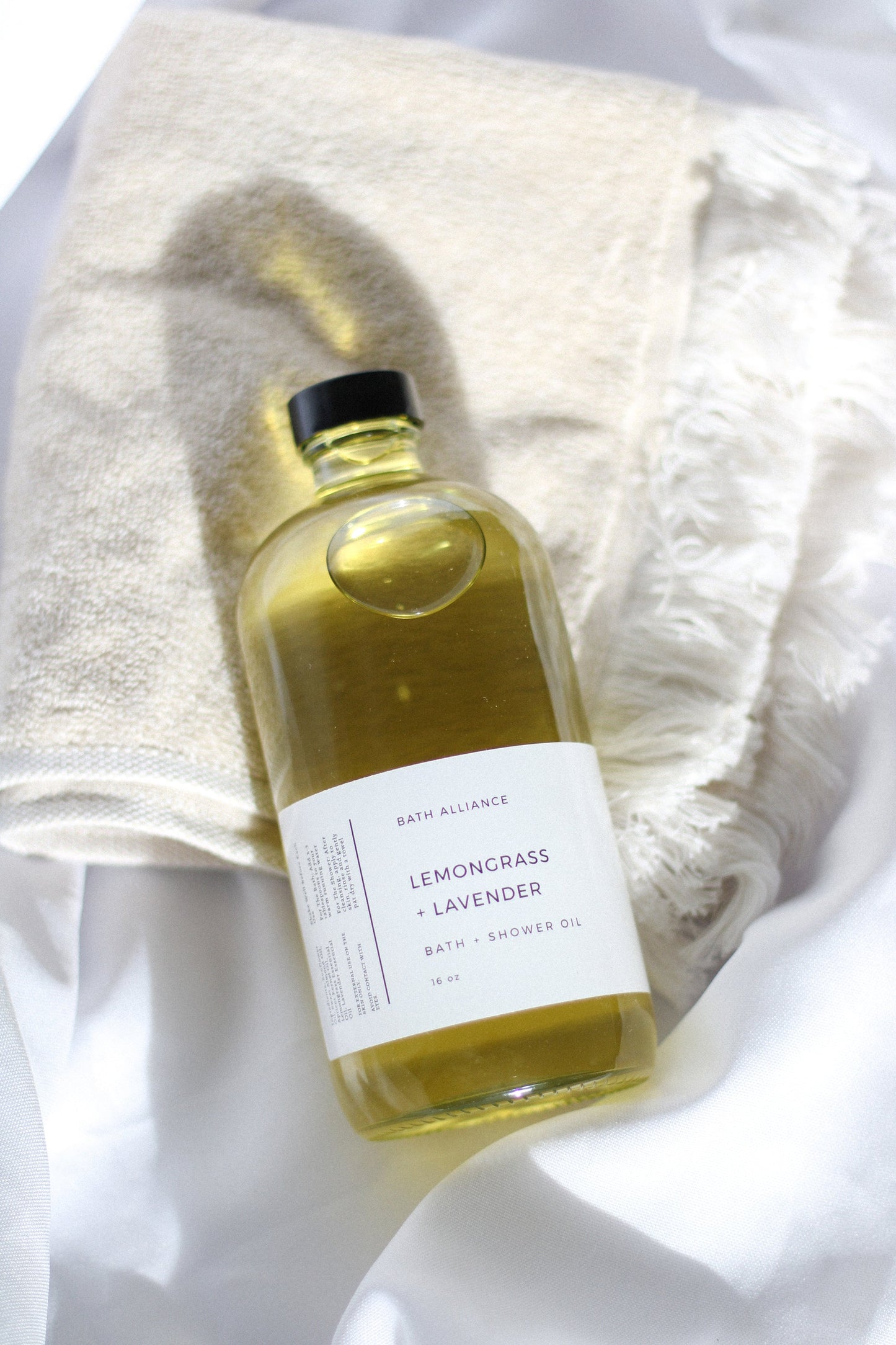 LEMONGRASS + LAVENDER BATH + SHOWER OIL